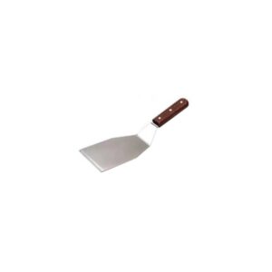 Grill- und Pfannenwender - Spachtel - Holzgriff - L: 32cm - Edelsta...