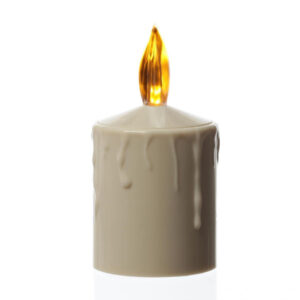 LED Kerze - Grabkerze - Grablicht - H: 11