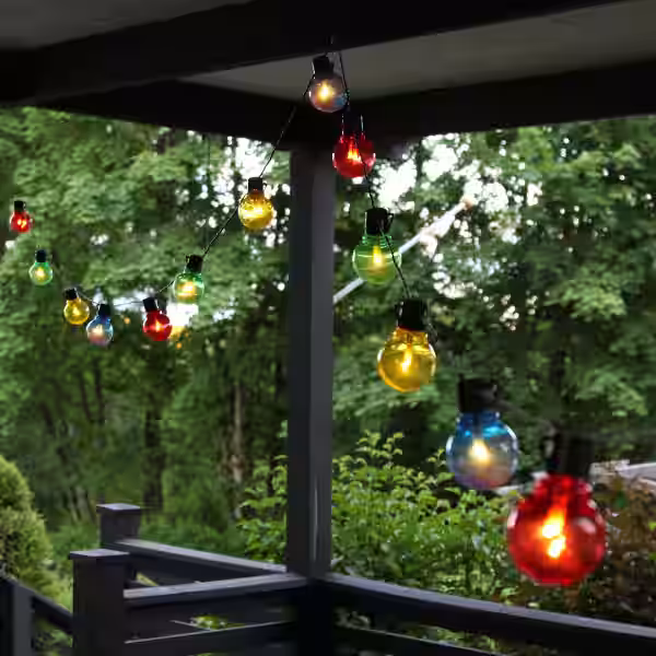LED Partylichterkette - 16x 2 warmweiße LED - L: 4