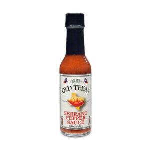 Old Texas  Serrano Pepper Sauce 148ml für die mexikanische Küche