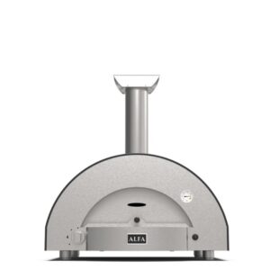 ALFA FORNI Classico 2 Pizze Holz Pizzaofen grau