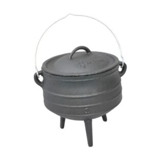 AMPHORA TANDOOR Potjie Kochtopf Gusseisern – 3l