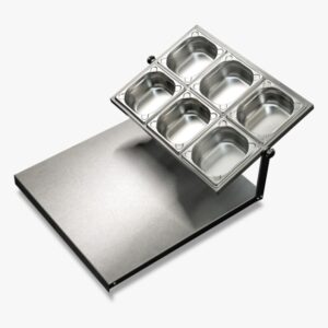 BEEFER Pizzastation inkl. 6 GN Schalen 1/6 (H65 mm)