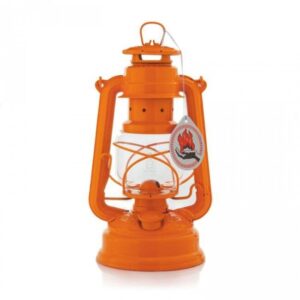 FEUERHAND Sturmlaterne 276 Pastellorange (sonder)