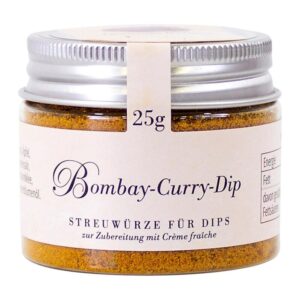 GOURMET BERNER 25g Bombay Curry Dip PET