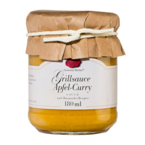 GOURMET BERNER Grillsauce Apfel-Curry 180 ml