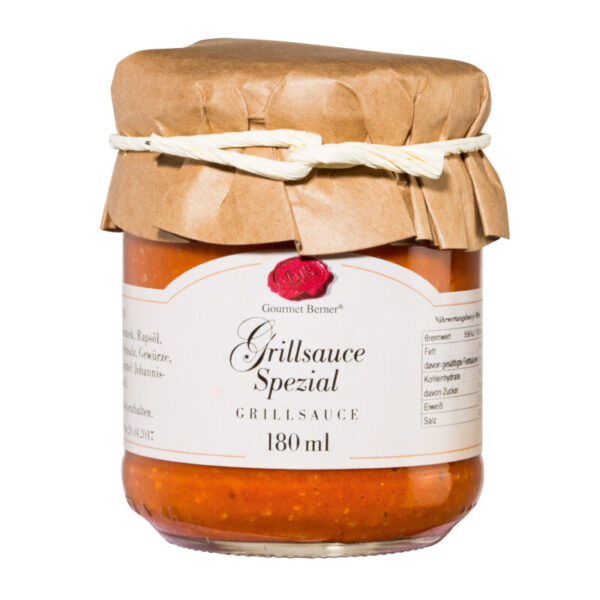 GOURMET BERNER Grillsauce Spezial 180 ml