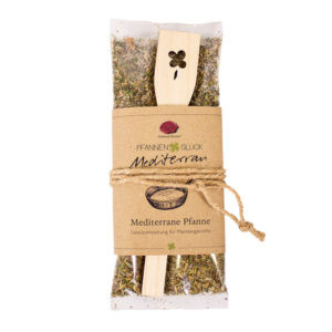 GOURMET BERNER Pfannenglück Mediterran Gewürzmischung 35g Beutel