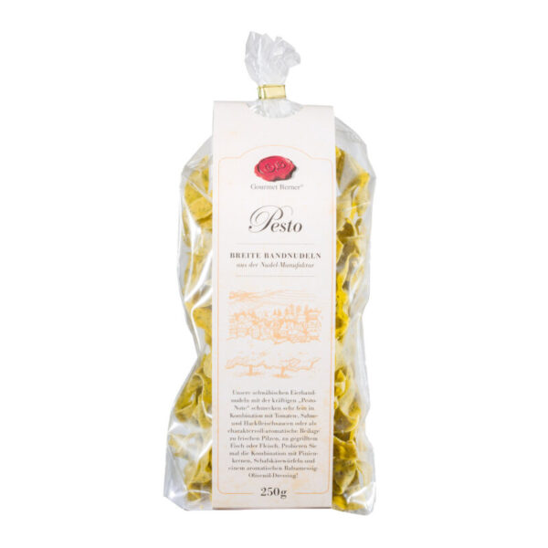 GOURMET BERNER Schwäbische Eiernudel "Pesto""