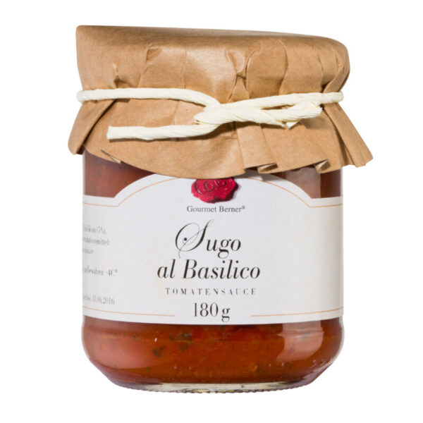 GOURMET BERNER Sugo arrabbiata - Tomatensauce im 180g Glas