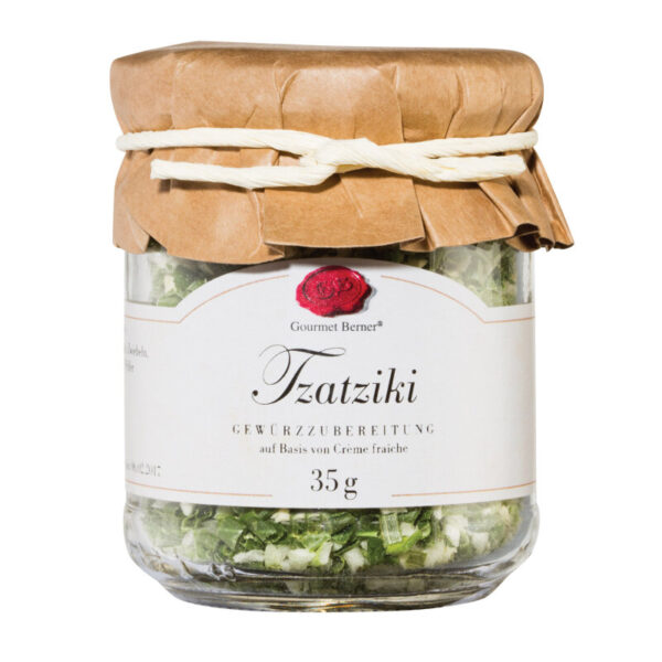 GOURMET BERNER Tzatziki Dip im 35g Glas