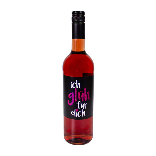 GOURMET BERNER "ich glüh für dich"" Glühwein rosé 10%vol. - 0