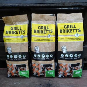 GRILLBRIKETTS AUS PFLANZENRESTEN 3*3kg