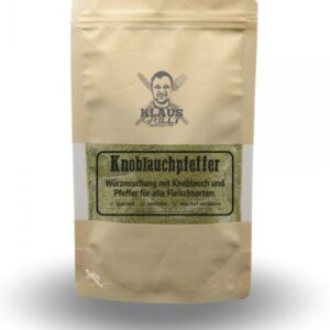 KLAUS GRILLT Knoblauchpfeffer 180 g Beutel