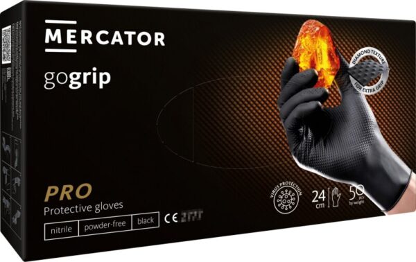 MERCATOR GoGrip Schwarz Größe M