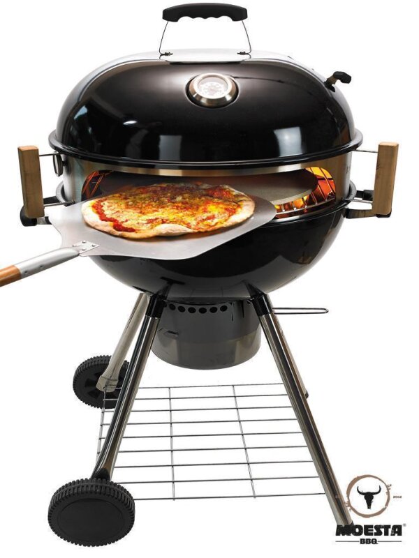 MOESTA BBQ Smokin PizzaRing - Komplettpaket für Pizza (57cm) …