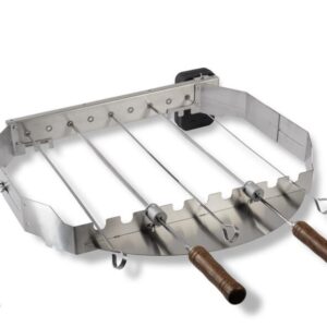 MOESTA BBQ Turnado Set für 57/60cm Pizza Ring -elektrischer Spießdreher 230V