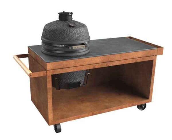 OFYR Kamado Table Corten 150 PRO+ Corten Ceramic Dark