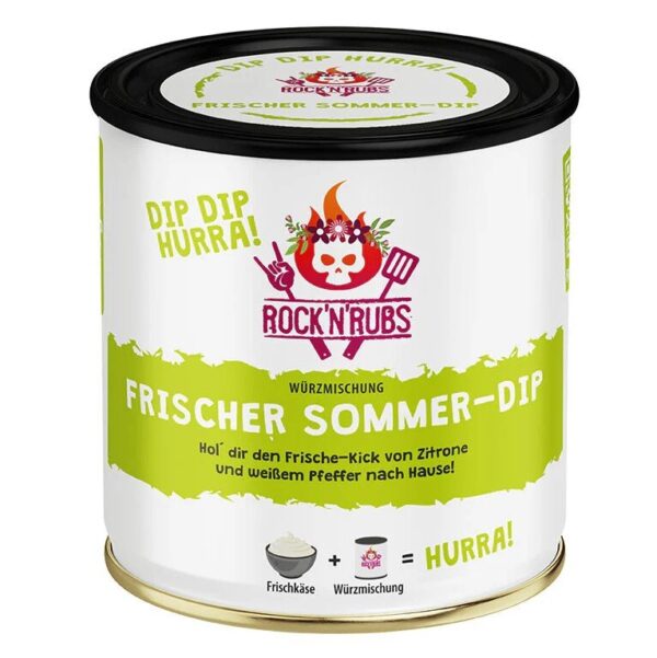 ROCK N´RUBS Dip Dip Hurra - Frischer Sommer Dip 170g