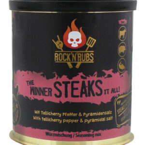 ROCK N´RUBS The Winner steaks it all