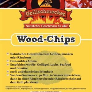 Räucher Chips von Grillschmecker 1kg Erle