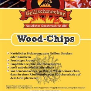 Räucher Chips von Grillschmecker 1kg Mistel