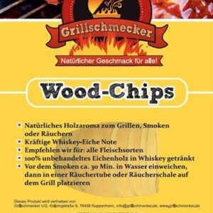 Räucher Chips von Grillschmecker 1kg Whisky Eiche