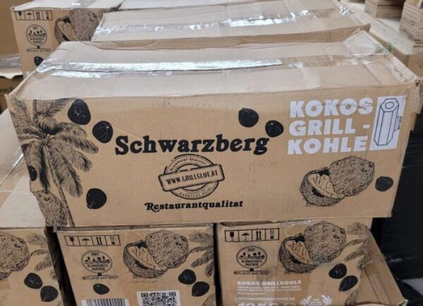 SCHWARZBERG Kokos Grillkohle 10 kg