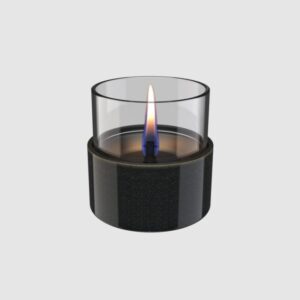 TENDERFLAME Aster 10 Reactive Glaze Black