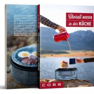 TGO Cobb Kochbuch "Überall ausser in der Küche"" NEU"