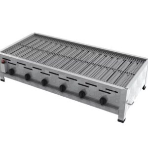 TGO Gastrobräter PROFI 6 mit Grillrostset für Rostbetrieb