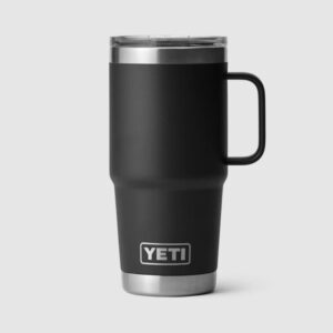 YETI Rambler 20 oz Travel Mug Black (591 ml)