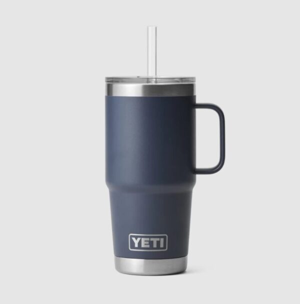 YETI Rambler 25 oz Straw Mug Navy (710 ml)