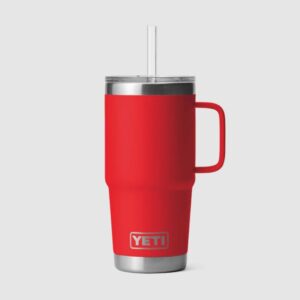 YETI Rambler 25 oz Straw Mug Rescue Red (710 ml)