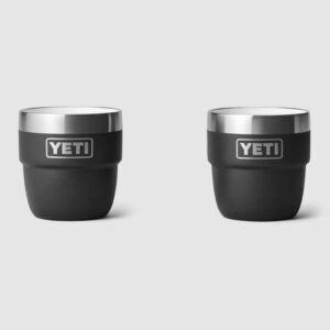 YETI Rambler 4 oz Cup 2PK Black (118 ml)