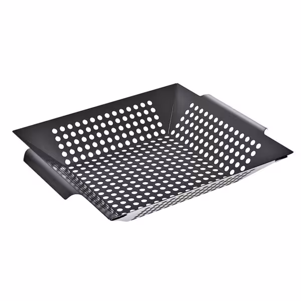 SANTOS Gemüsekorb XL / Grillwok schwarz | 30