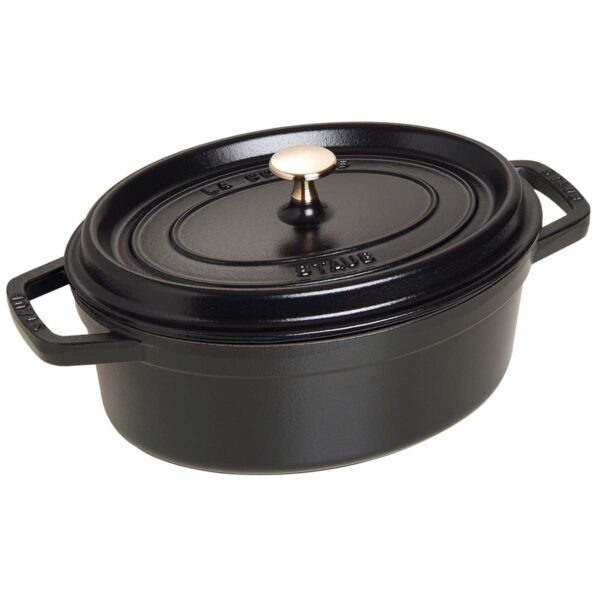 STAUB Cocotte | 27 cm |  Schwarz | Gusseisen