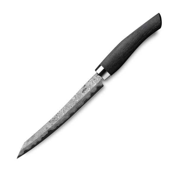 Nesmuk Exklusiv C150 Damast Slicer 16 cm - Griff Mooreichenholz