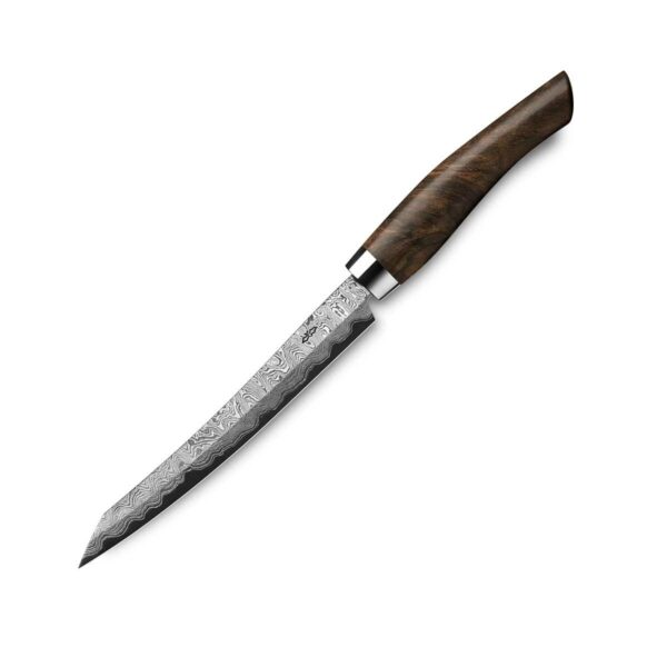 Nesmuk Exklusiv C150 Damast Slicer 16 cm - Griff Walnuss Maserholz
