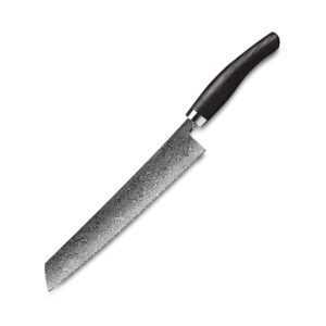 Nesmuk Exklusiv Damast Brotmesser 27 cm - Griff Mooreichenholz