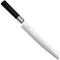 KAI Wasabi black Brotmesser 23 cm - Edelstahlklinge - Griff Kunststoff