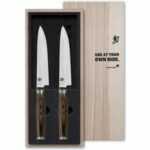 KAI Shun Premier Tim Mälzer 2-teiliges Steakmesser-Set - Damaststahl - Griff Pakkaholz