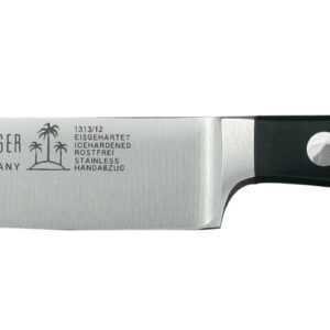Güde Alpha Steakmesser 12 cm - CVM-Messerstahl mit Griffschalen aus Hostaform