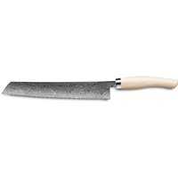 Nesmuk Exklusiv C 90 Damast Brotmesser 27 cm - Griff Juma Ivory