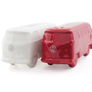 VW Collection Salz & Pfeffer Bus - rot / weiß - in Geschenkbox - Ke...