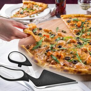 Pizzaschere aus Edelstahl - Griffe mit Silikonbeschichtung - Sauber...
