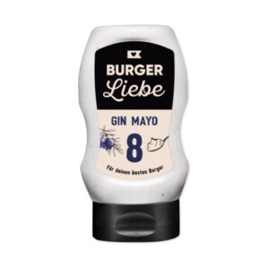 BURGER LIEBE Burgersoße - Gin Mayo - 300ml - vegan - ohne Konservie...