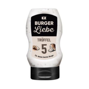 BURGER LIEBE Burgersoße - Trüffel Mayo - 300ml - vegan - ohne Konse...