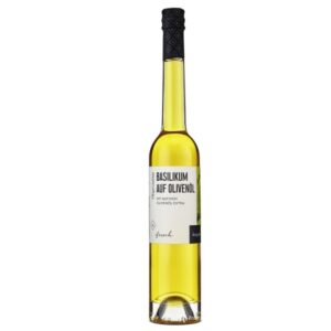 Wajos Basilikum auf Olivenöl – Nativ Extra – 100ml Flasche