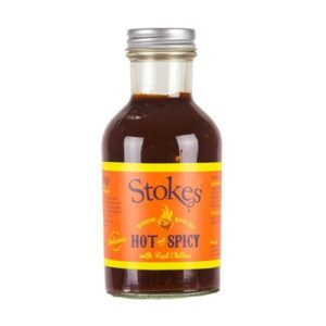 STOKES BBQ Sauce Hot & Spicy 267 ml mit angenehmen Schärfe